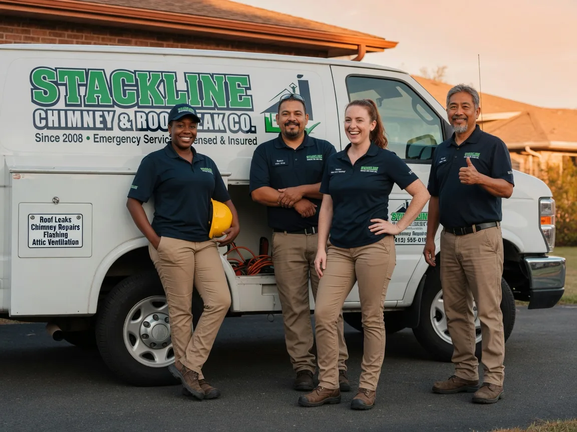 Chimney flashing repair company in Mineral, TX